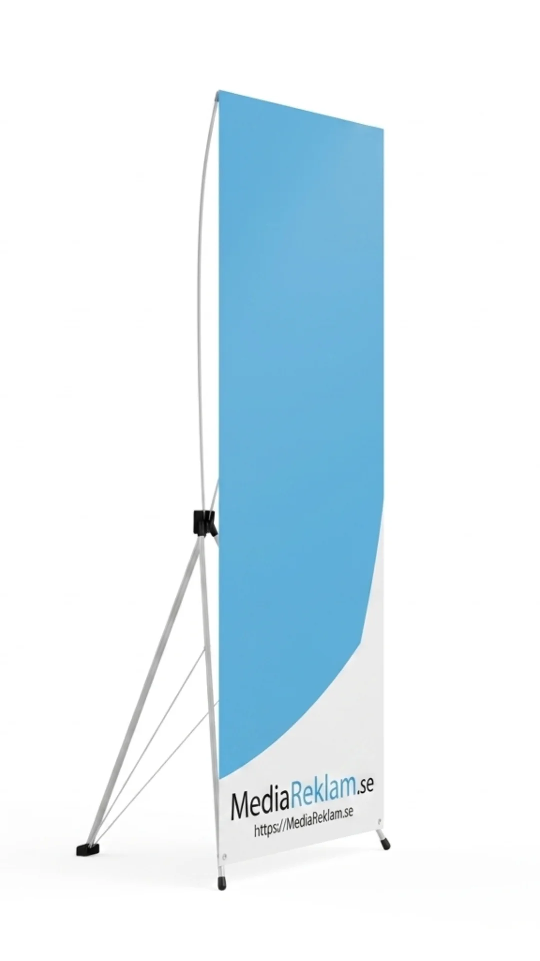 Banner display med tryck | L-banner & X-banner med logo