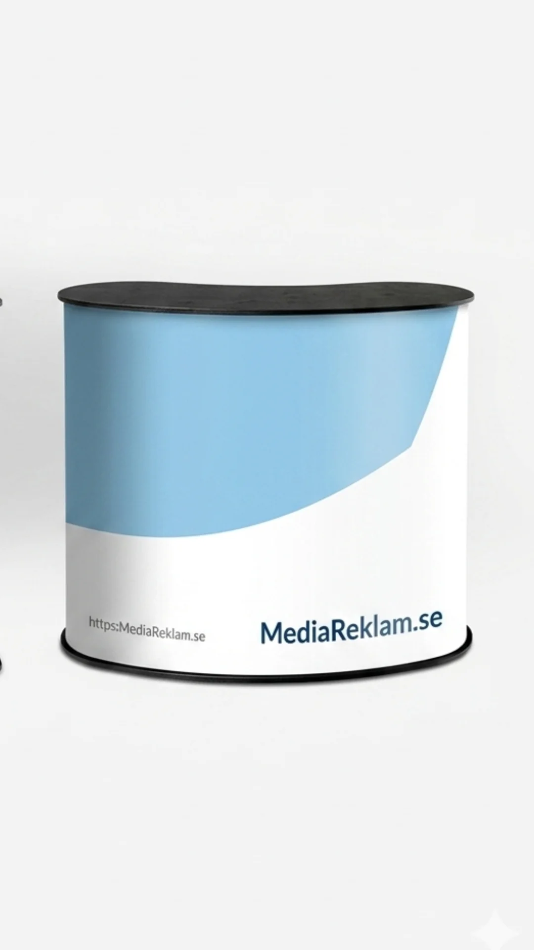 Pop Up Counter med tryck | Mässdisk med logo