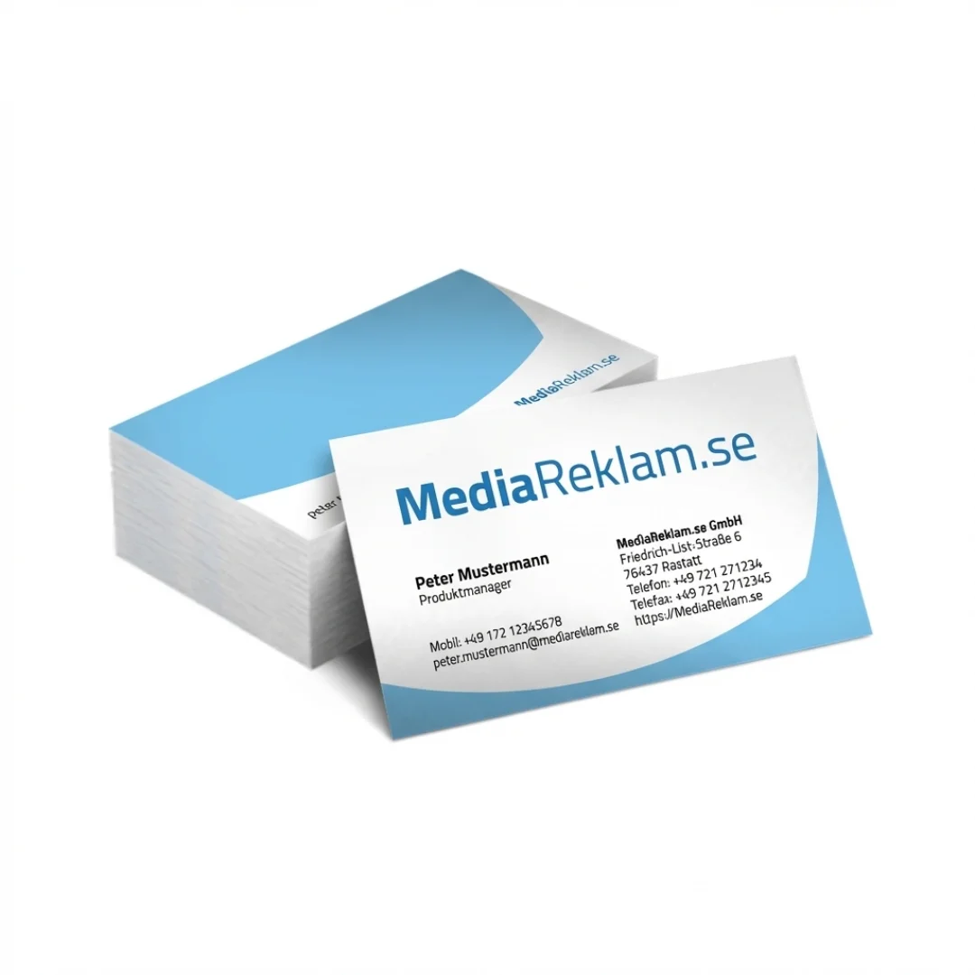 Trycka visitkort — professionella visitkort från MediaRelam.se