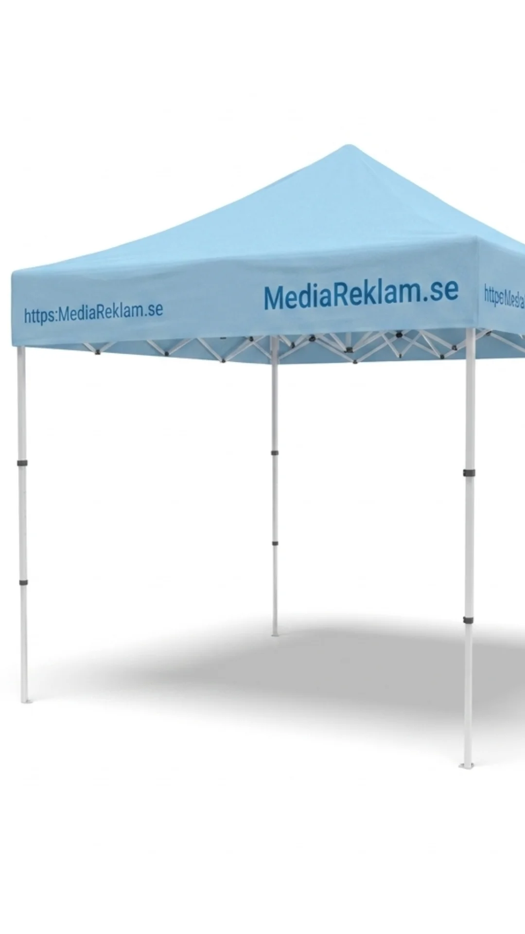 Tryckt paviljong | Reklamtält med logo